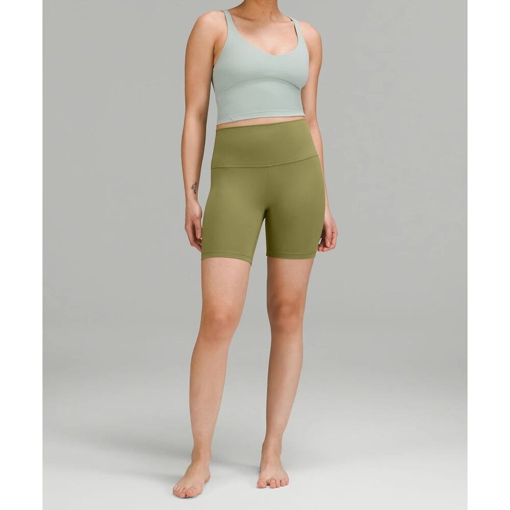 Lululemon | Green Align High-Rise Shorts | Size 0 - Picture 2 of 7